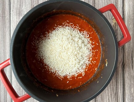 מרק עגבניות ואורז קלאסי (צילום: ענת אלישע, mako אוכל)