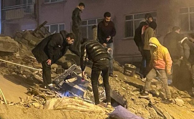 הנזק שנגרם כתוצאה מרעידת האדמה בטורקיה