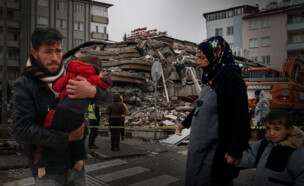רעידת אדמה,טורקיה,סוריה (עיבוד: ap)