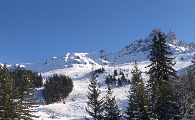 לה מאריבל צרפת אתר סקי (צילום: אפרת קרסנר)