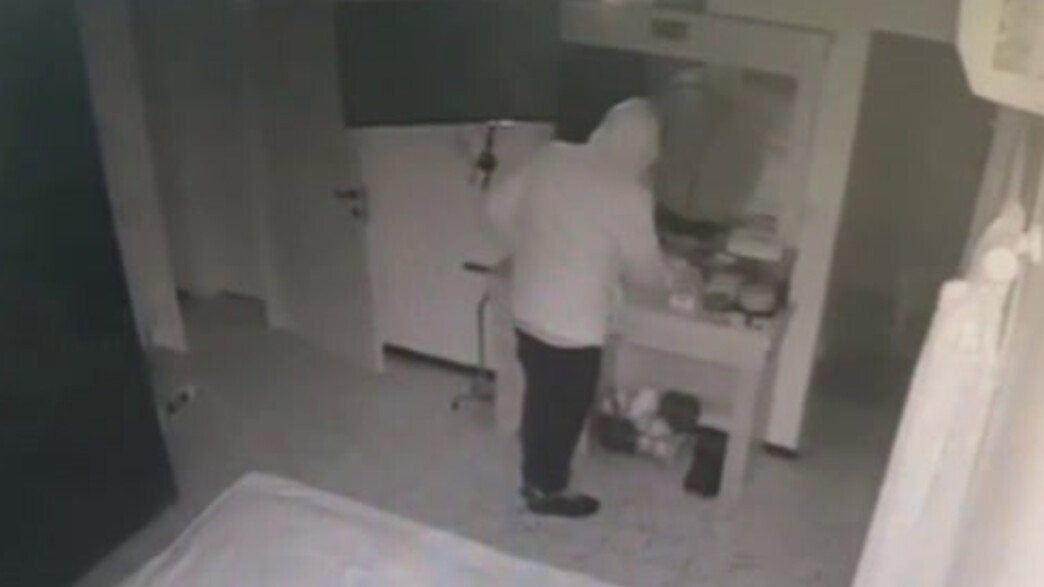 גנב מתהלך בבית בראשון לציון בזמן שאישה ישנה (צילום: דוברות המשטרה)
