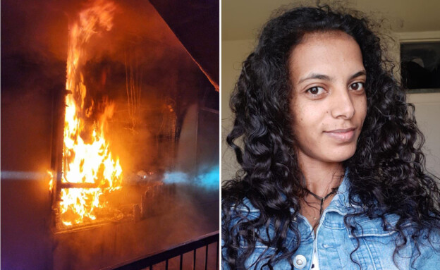 אלמייה נברט, האישה שנפצעה קשה בשריפה בבאר שבע