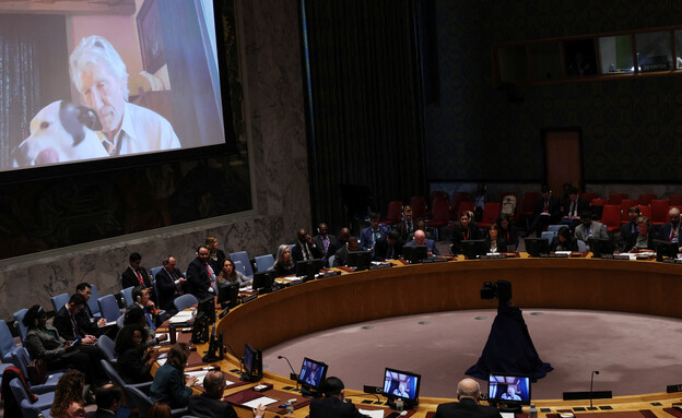 רוג'ר ווטרס דיבר באו"ם (צילום: רויטרס)
