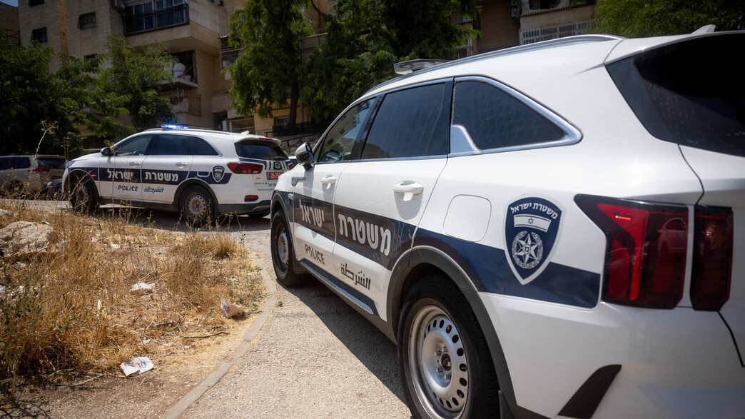 ניידות משטרה בירושלים (צילום: יונתן זינדל, פלאש 90)