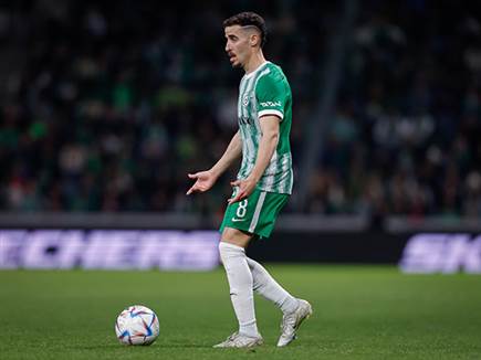 חיפה הגיעה הרבה יותר אנרגטית ותקפה מהפתיחה (צילום: מאור אלקסלסי)