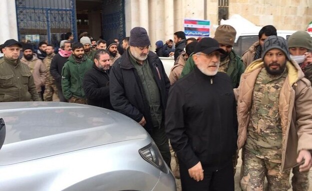 אסמעיל קא'אני, מפקד כוח קודס, מבקר בסוריה