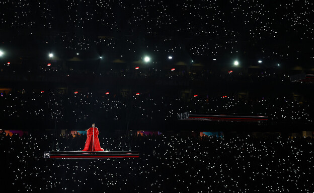 ריהאנה בסופרבול (צילום: Kevin Sabitus/Getty Images)