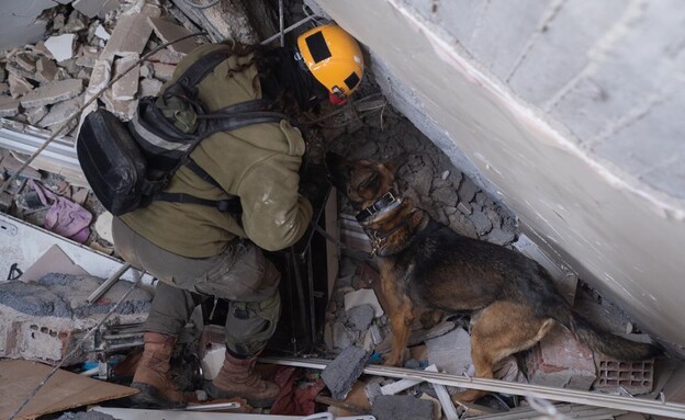 משלחת החילוץ הישראלית בטורקיה (צילום: דובר צה