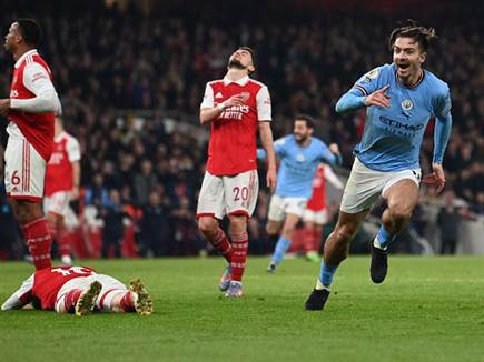 אבל היה זה דווקא גריליש שמצא את השער והחזיר את היתרון (GETTY)