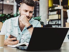 עובד מתוסכל. אילוסטרציה