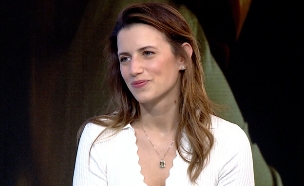 יעל אלקנה על התפקיד בסרט על לינור אברג'יל (צילום: מתוך אופירה וברקוביץ',  קשת 12  )