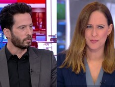 עידו רוזנבלום ויונית לוי (צילום: מתוך "זה לא אולפן שישי", קשת 12)