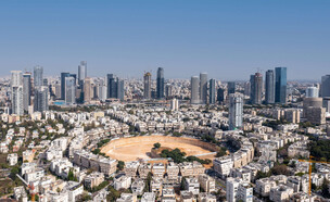 כיכר המדינה בתל אביב (צילום: StockStudio Aerials, shutterstock)