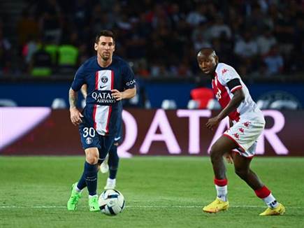 ליאו מסי. משחק חלש מאוד של "הפרעוש" (GETTY)