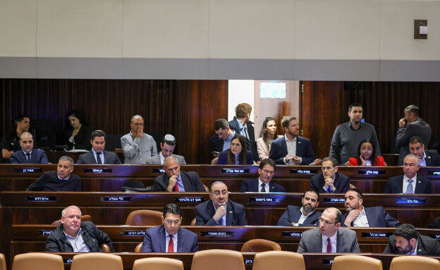 מליאת הכנסת - ההצבעה על הרפורמה המשפטית (צילום: נועם מושקוביץ, דוברות הכנסת)