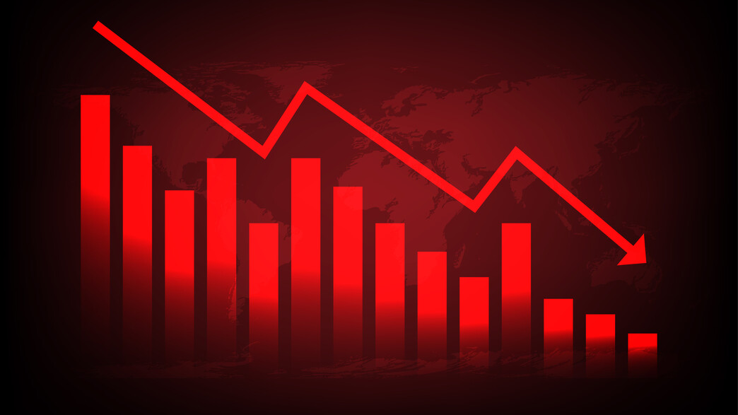 ירידות בבורסה, אילוסטרציה