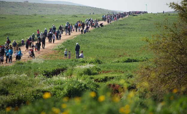 צעדת בקעת הירדן (צילום: מועצה אזורית בקעת הירדן)