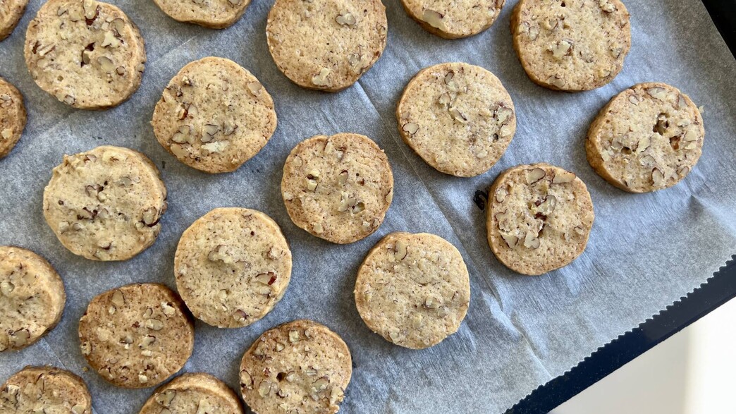 עוגיות חמאה פקאן עוגיות חמאה פקאן