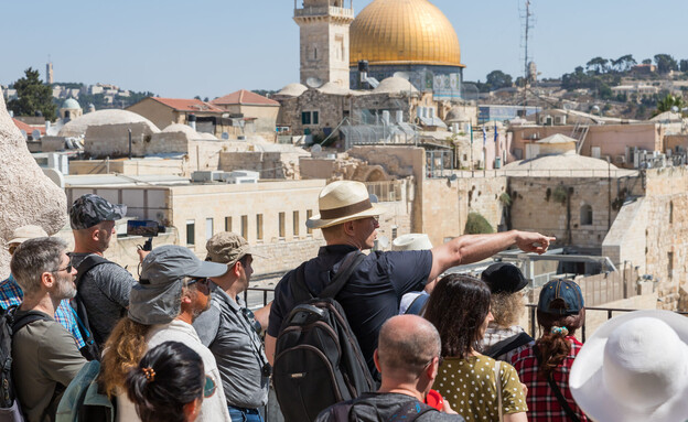 תיירים ירושלים  (צילום: Dmitriy Feldman svarshik, shutterstock)
