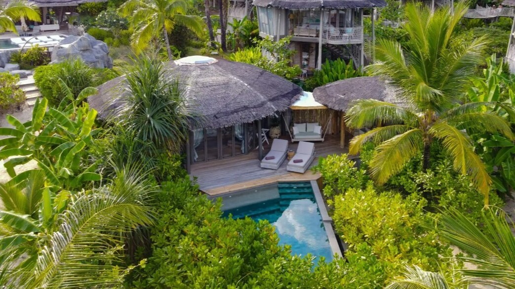 החופשה של טל מורד ומאיה קיי, (צילום: מתוך אתר האינטרנט של treehouse villas 2)