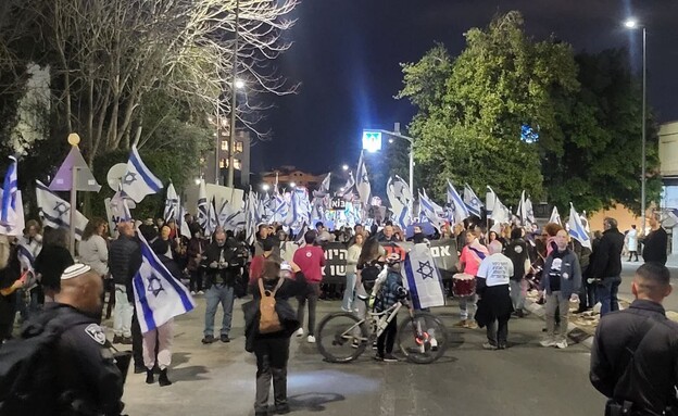 המחאה נגד המהפכה המשפטית, חיפה