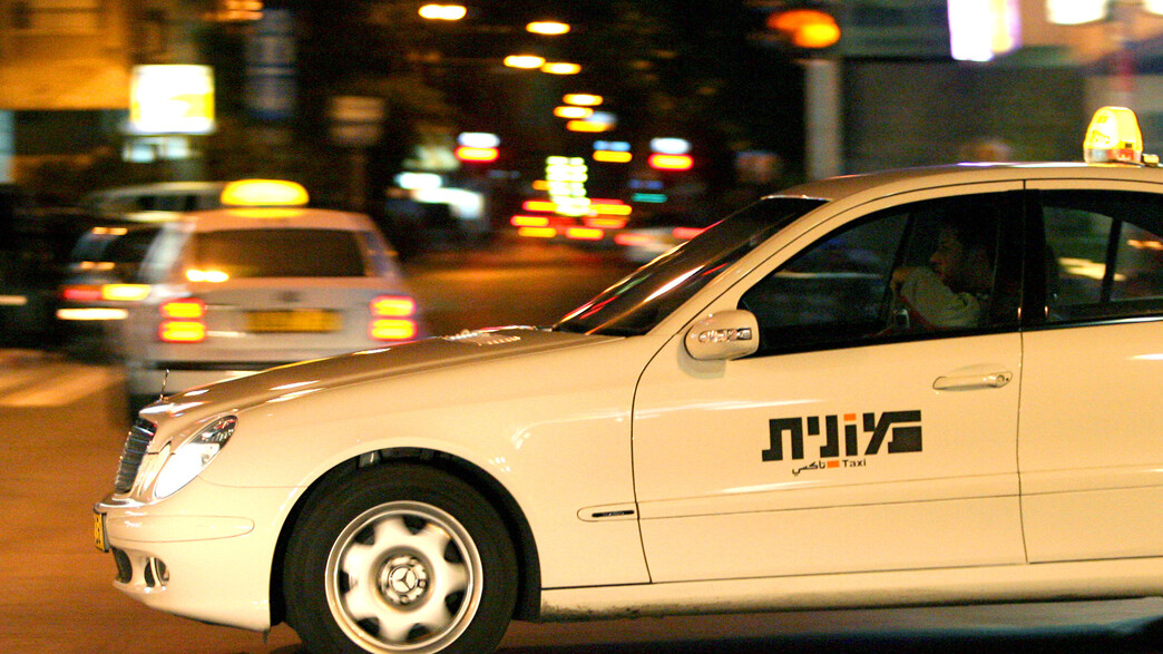 מונית, מוניות (צילום: משה שי , פלאש 90)