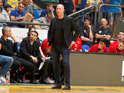 ברק פלג. למעט דקות מעטות, הקבוצה שלו לא הגיעה למשחק (אלן שיבר)