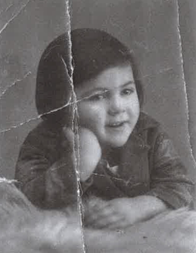 פפי מלצר בת ה-4, סירט 1934 (צילום: מתוך הספר 