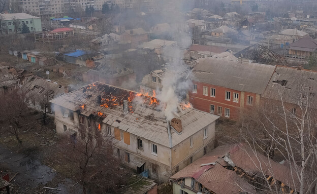 באחמוט, אוקראינה (צילום: רויטרס)