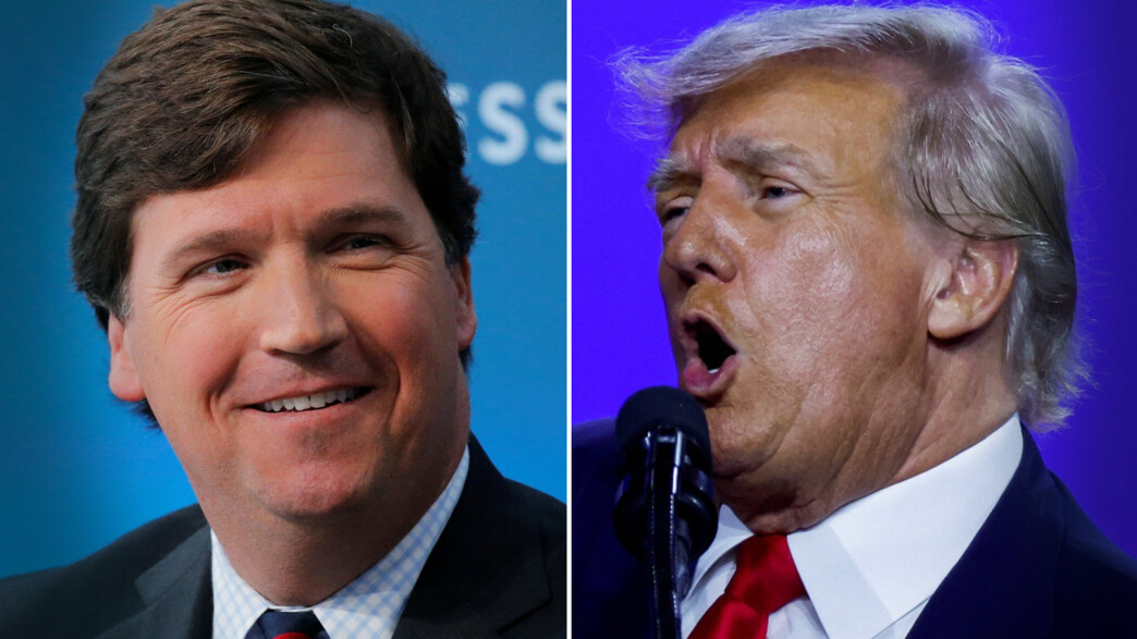 טאקר קרלסון ,טראמפ טאקר קרלסון ,טראמפ