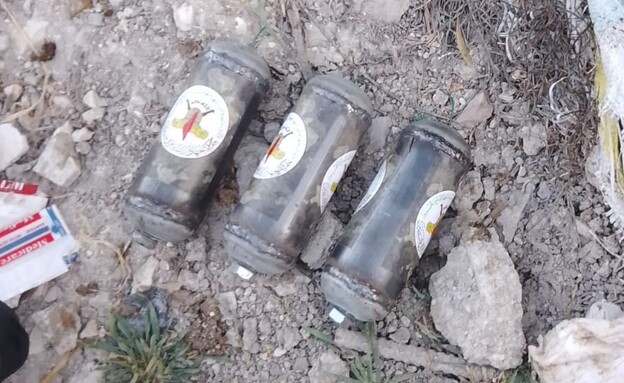המטענים שנמצאו ברכב של פעילי גדוד ג׳בע שחוסלו