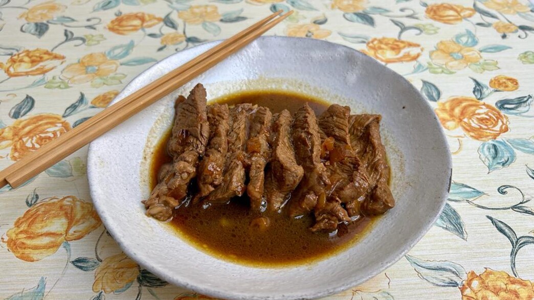 רצועות סינטה ברוטב אסייתי