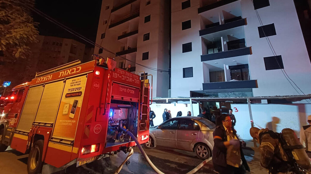 שרפה פרצה בדירה בתל אביב