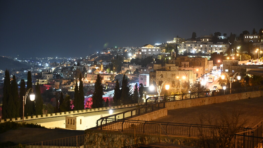 ירושלים מוארת  לתפארת  (צילום: ניסים לוי )