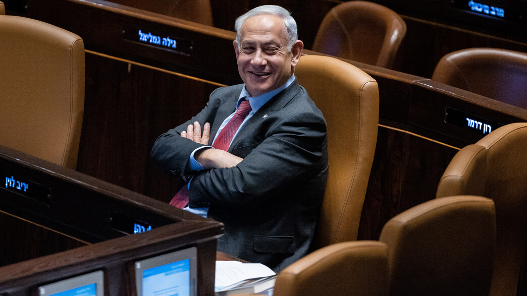 ראש הממשלה בנימין נתניהו במליאה הלילה