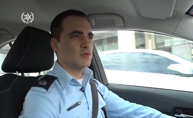 רפ"ק יגאל יעקובוב, הקצין שהודח (צילום: דוברות המשטרה)