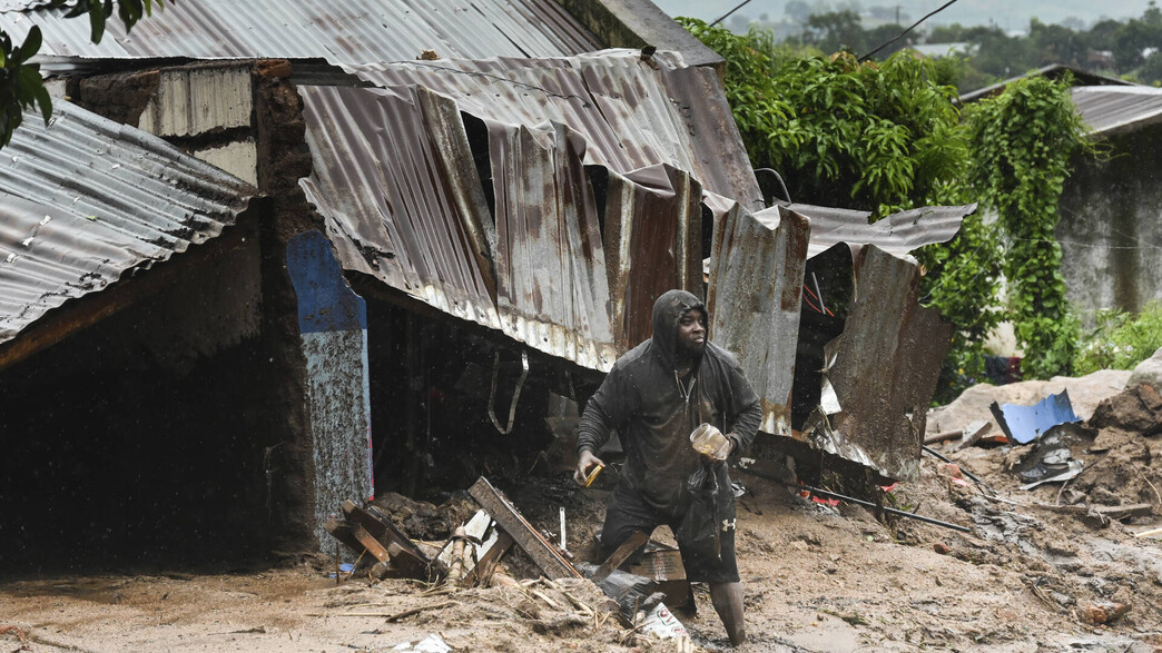 הרוגים והרס בסופת ציקלון באפריקה