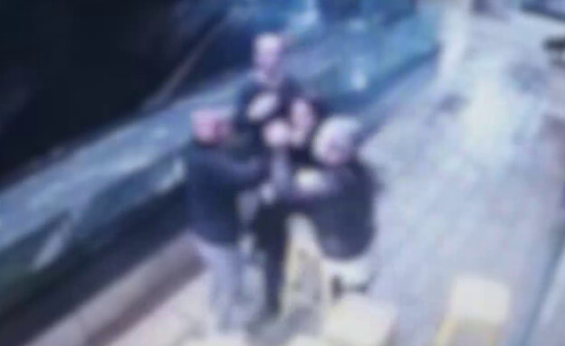 הקטטה שקדמה לרצח עידן לזמי (צילום: דוברות המשטרה)