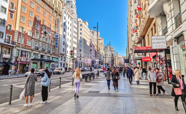 רחוב גראן ויה, מדריד (צילום: Travel-Fr, shutterstock)