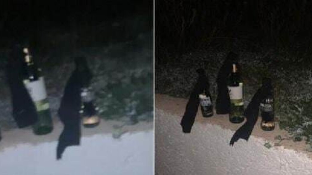 בקבוקי התבערה שנזרקו על מסגד סידני-עלי בהרצליה