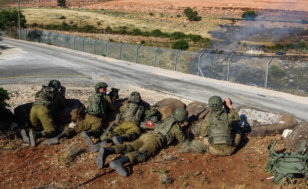 צה"ל, חיילים, לוחמים, לוחם, גבול לבנון (צילום: באסל עווידאת, פלאש/90 )