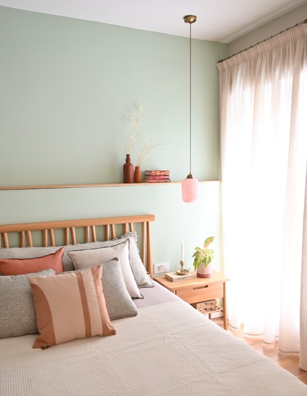 מייקאובר חדר שינה ירוק, ג - 4 (צילום: מורן לאוב)