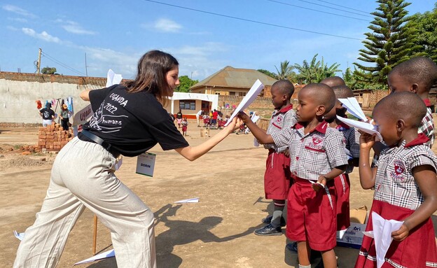 פרויקט "תן" באוגנדה (צילום: פרויקט תן)