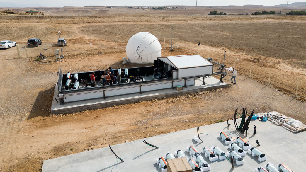 טלסקופ הסקר הגדול בעולם הוקם בישראל טלסקופ הסקר הגדול בעולם הוקם בישראל