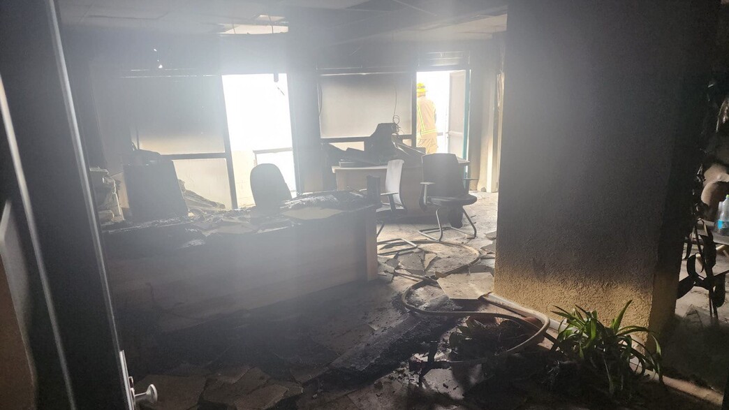 דליקה בעיריית צפת דליקה בעיריית צפת