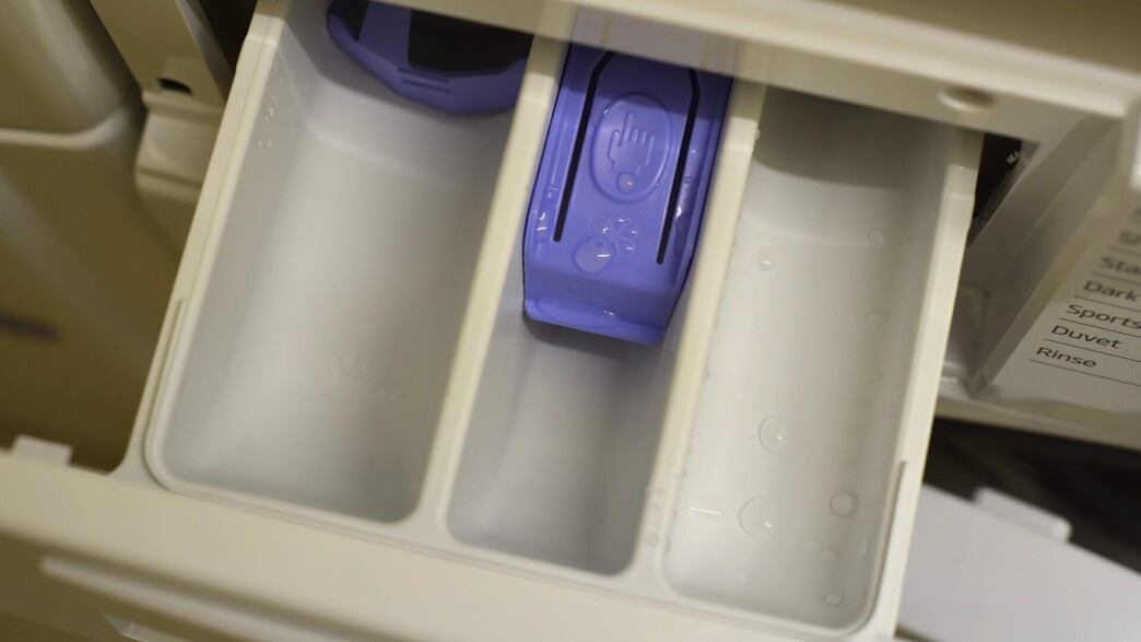 מכונת כביסה, מגירה