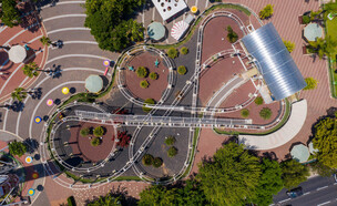 לונה פארק תל אביב (צילום: StockStudio Aerials, shutterstock)