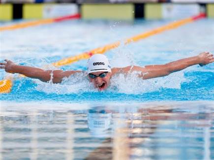 סימונה קסטרווילארי, באדיבות איגוד השחייה (צילום: ספורט 5)