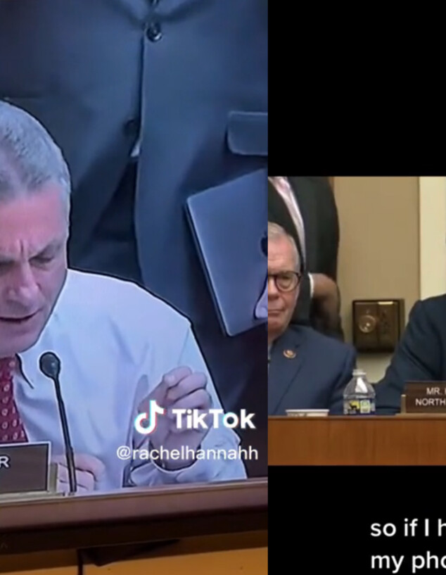 סרטונים ברשת של מנכל טיקטוק בשימוע מול הקונגרס