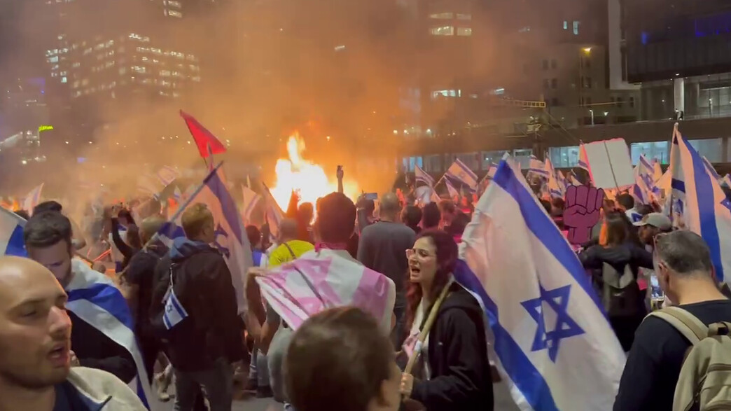 בעקבות פיטורי גלנט- צומת קפלן חסומה